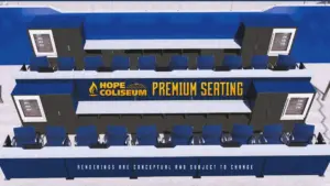 WVU to debut new premium seating options at Hope Coliseum for 2026-27 season